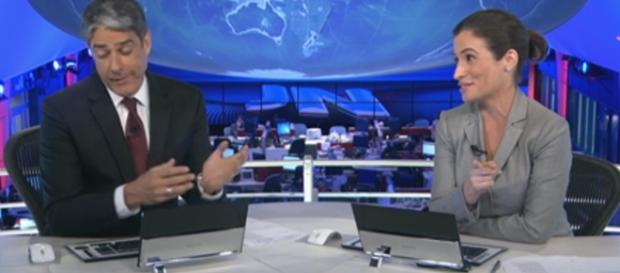 Reação dos jornalistas do Jornal Nacional repercutem na web. (Arquivo Blasting News) Reação dos jornalistas do Jornal Nacional repercutem na web. (Arquivo Blasting News)