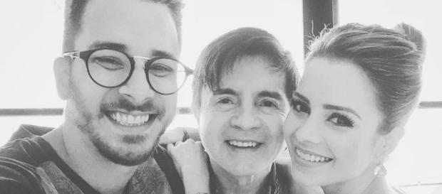 Sandy, Júnior e Xororó (Reprodução/Instagram/@junior_lima) Sandy, Júnior e Xororó (Reprodução/Instagram/@junior_lima)