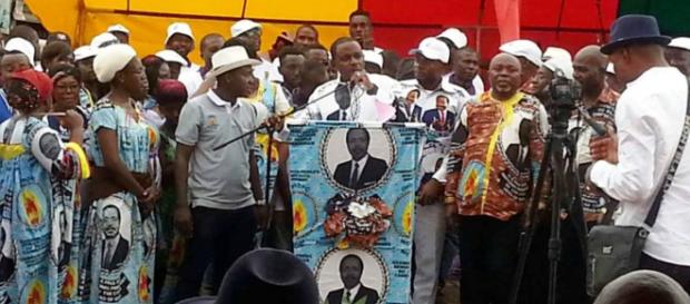 Le Maire de Yaou,dé 6 Yoki Onana lors des 34 ans du parti (c) Odile Pahai Le Maire de Yaou,dé 6 Yoki Onana lors des 34 ans du parti (c) Odile Pahai