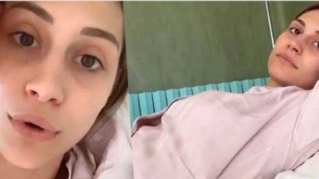Beatrice Valli finisce in ospedale e registra un video