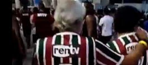 Agressor de torcedor do Fluminense foi detido na última segunda (Foto: Reprodução/Internet)