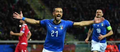 Italia-Liechtenstein 6-0: Quagliarella, doppietta record per il sampdoriano