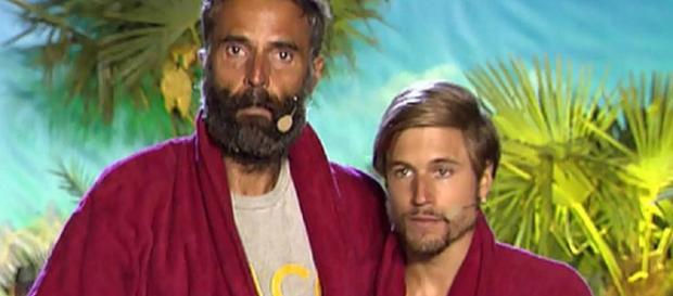 Rafa Lomana y Abraham, en la final de 'Supervivientes 2014'. / Telecinco Rafa Lomana y Abraham, en la final de 'Supervivientes 2014'. / Telecinco