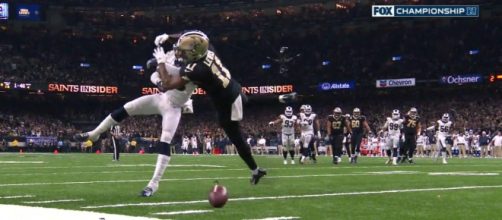 The NFL has finally approved a rule change focusing on pass interference calls. [Image Credit] SLIME BROS/YouTube