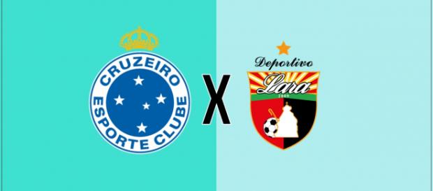 Cruzeiro x Deportivo Lara ao vivo. (Fotomontagem/Diogo Marcondes) Cruzeiro x Deportivo Lara ao vivo. (Fotomontagem/Diogo Marcondes)