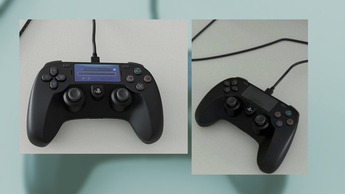 Filtrado el posible mando de PlayStation 5 con pantalla integrada