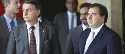 Bolsonaro é criticado por Rodrigo Maia. (Arquivo Blasting News)