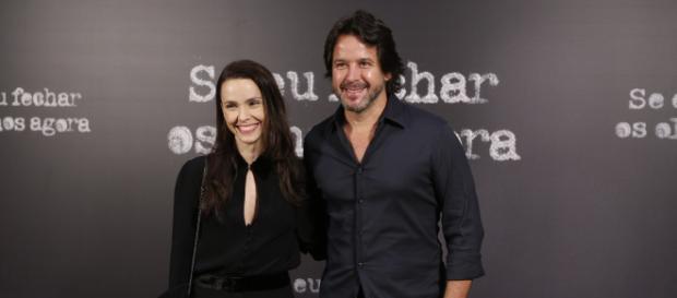 Murilo Benício e Débora Falabella fazem parte do elenco de 'Se Eu Fechar Os Olhos Agora'. (Divulgação/Fabiano Battaglin/Rede Globo) Murilo Benício e Débora Falabella fazem parte do elenco de 'Se Eu Fechar Os Olhos Agora'. (Divulgação/Fabiano Battaglin/Rede Globo)