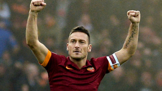 Francesco Totti e il suo amore per la Roma.