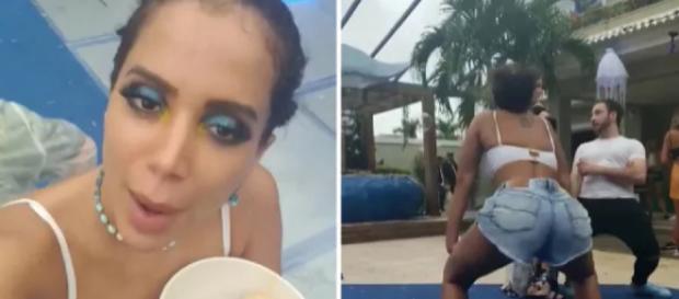Anitta em sua festa de aniversário. (Reprodução/Instagram/@Anitta) Anitta em sua festa de aniversário. (Reprodução/Instagram/@Anitta)