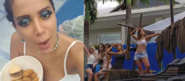 Anitta em sua festa de aniversário. (Reprodução/Instagram/@Anitta) Anitta em sua festa de aniversário. (Reprodução/Instagram/@Anitta)