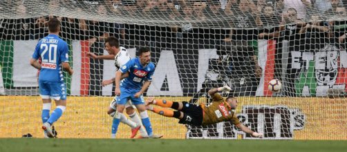 Il gol di Mario Mandzukic nella partita d'andata. - fonte: goal.com