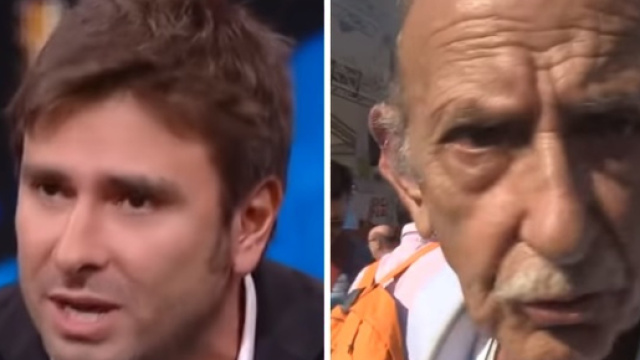 Alessandro Di Battista, e il padre Vittorio