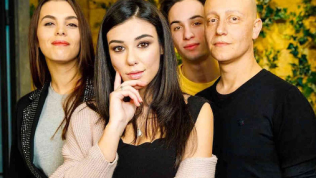 Marina Crialesi (Beatrice), Giorgia Gianetiempo (Rossella), Lorenzo Sarcinelli (Patrizio), Francesco Vitiello (Diego)