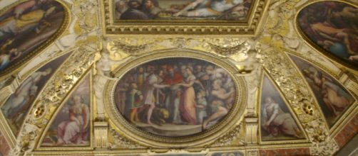 File:Sala di Clemente VII, Sposalizio di Caterina de' Medici con ... - wikipedia.org