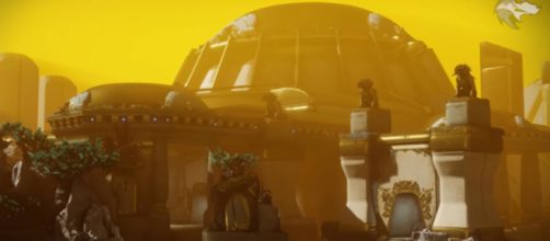 Leaks suggest that Guardians will be returning to the Leviathan. [Image source: xHOUNDISHx/YouTube]
