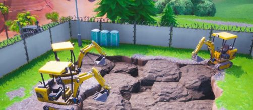 New leaks reveal digging site at Dusty Divot. [Source: in-game screenshot]