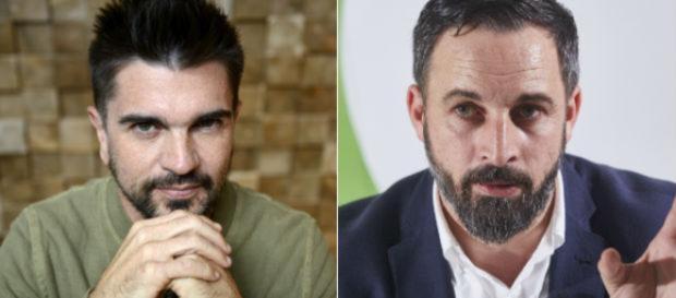 Juanes y Abascal en imagen de archivo Juanes y Abascal en imagen de archivo
