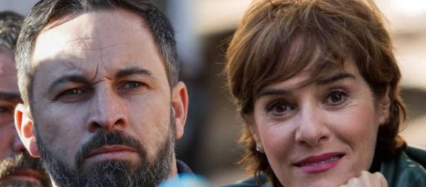 Santiago Abascal y Anabel Alonso Santiago Abascal y Anabel Alonso