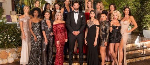 17 single ladies dress to impress Bachelor; Alex Marks, 31 as they fight to find love. (Image credit: The Bachelor UK/Twitter)