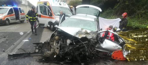 Calabria, grave incidente stradale: feriti due ragazzi