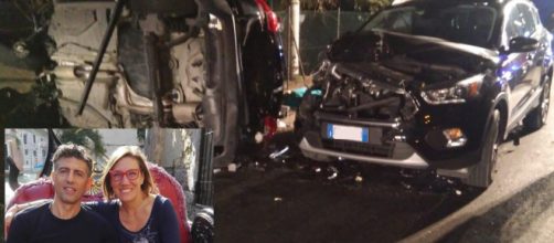 Gianluca Carotti, 47 anni, ed Elisa Del Vicario, 40 anni, sono morti nell'incidente provocato da Marouane Farah alla guida ubriaco e drogato.