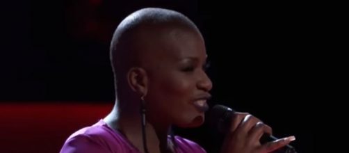 Janice Freeman of The Voice3, 2017. Remembering the young mother aged 33 who died from a clood clot - Image credit - The Voice | YouTube