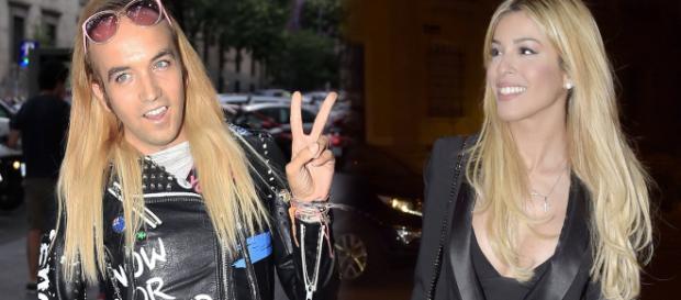 Oriana Marzoli y Aless Gibaja mantienen una pelea Oriana Marzoli y Aless Gibaja mantienen una pelea