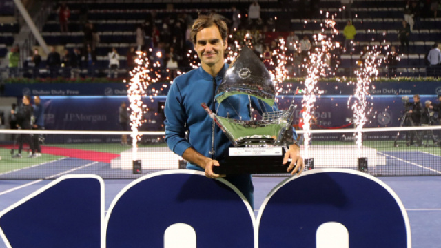 Dubaï : 100e titre en carrière pour la légende Federer qui remonte à la 4e place mondiale