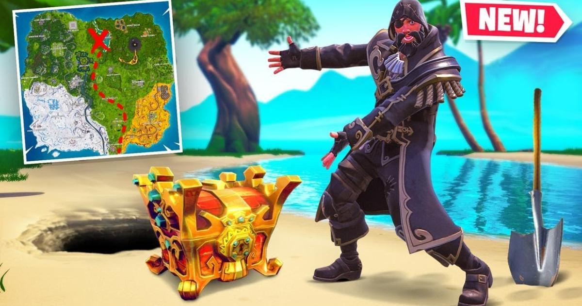  - how to find a treasure map in fortnite