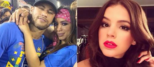 Anitta e Neymar causaram polêmica após curtirem carnaval no mesmo camarote que esteve Marquezine. (Foto: Reprodução/Instagram)