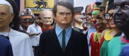 Boneco de Olinda do presidente Jair Bolsonaro (Imagem: Reprodução/Banco de Imagens BN)