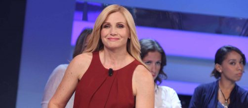 Lorella Cuccarini, gaffe a Otto e mezzo