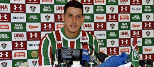 Nino foi apresentado pelo Flu nesta terça-feira. (Foto: Divulgação/Mailson Santana/FluminenseFC)