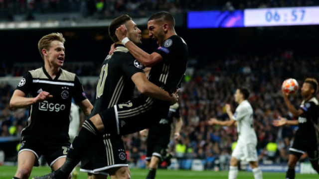 L'Ajax vient d’éliminer le Real Madrid