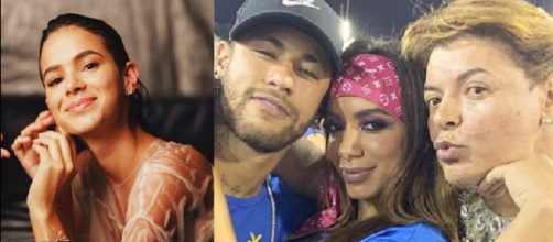 Anitta, Bruna Marquezine, David Brazil e Neymar (Reprodução Instagram)
