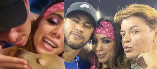 Medina, Anitta e Neymar no Carnaval (Reprodução Instagram)