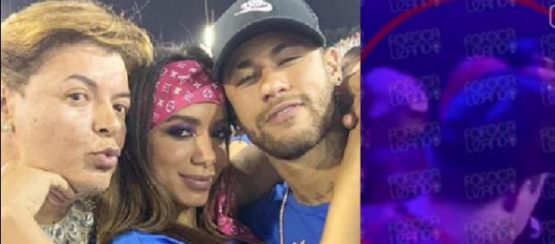 Anitta e Neymar são flagrados em vídeo se beijando (Reprodução Instagram) Anitta e Neymar são flagrados em vídeo se beijando (Reprodução Instagram)