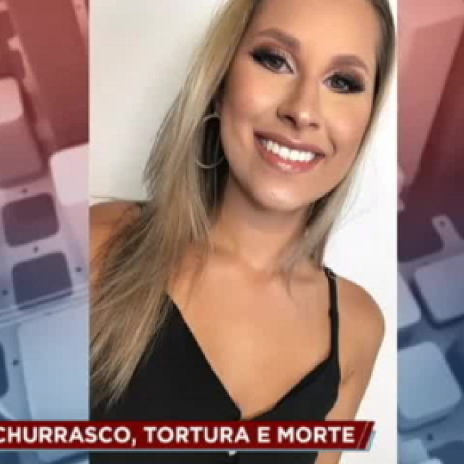 A jovem Isabela teve 80% do corpo queimado (Foto: Reprodução/ TV Record)