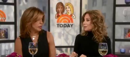 Kathie Lee Gifford is celebrating dear friends and springing surprise lunches in last weeks on Today. [Image source: TODAY-YouTube]