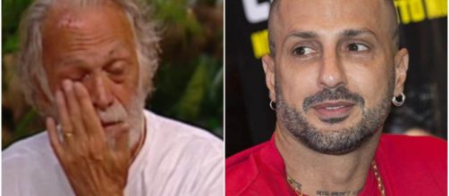 Isola dei Famosi, Riccardo Fogli e Fabrizio Corona