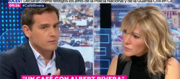 Albert Rivera y Susanna Griso en imagen Albert Rivera y Susanna Griso en imagen