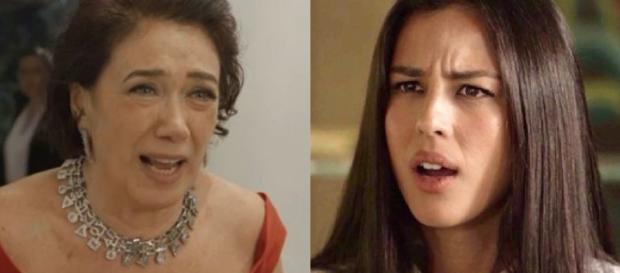 Laura e Valentina têm semana agitada na novela (Reprodução TV Globo) Laura e Valentina têm semana agitada na novela (Reprodução TV Globo)