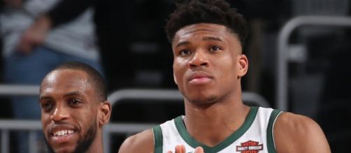 Middleton, Giannis, and the Bucks picked up another win on Thursday (Mar. 7). [Image via NBA/YouTube]