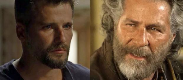 Bruno e Feliciano de O Sétimo Guardião (Reprodução TV Globo) Bruno e Feliciano de O Sétimo Guardião (Reprodução TV Globo)