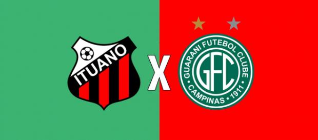 Ituano x Guarani: ao vivo (Montagem: Diogo Marcondes/Central de Notícias) Ituano x Guarani: ao vivo (Montagem: Diogo Marcondes/Central de Notícias)