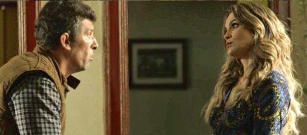 Joubert e Rita de Cássia em O Sétimo Guardião. (Foto: Reprodução/TV Globo) Joubert e Rita de Cássia em O Sétimo Guardião. (Foto: Reprodução/TV Globo)