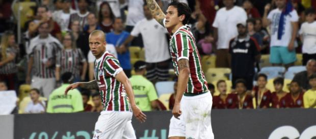 Pedro se aproxima de retorno ao Fluminense (Foto: Reprodução) Pedro se aproxima de retorno ao Fluminense (Foto: Reprodução)