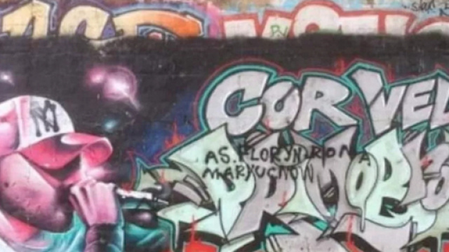 Il murales dedicato a Primo Brown