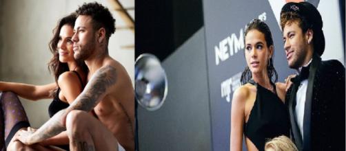 Mesmo após o término do namoro Neymar não deletou as fotos com Marquezine (Foto/Montagem: Instagram)